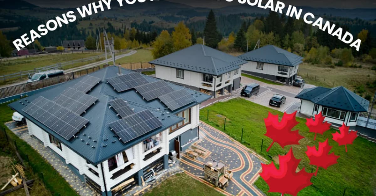 Why Canada should think bigger on solar