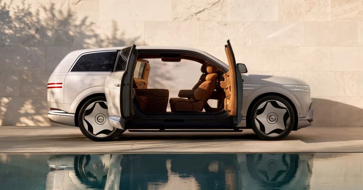 Genesis GV90: Flagship electric SUV could gain petrol engine