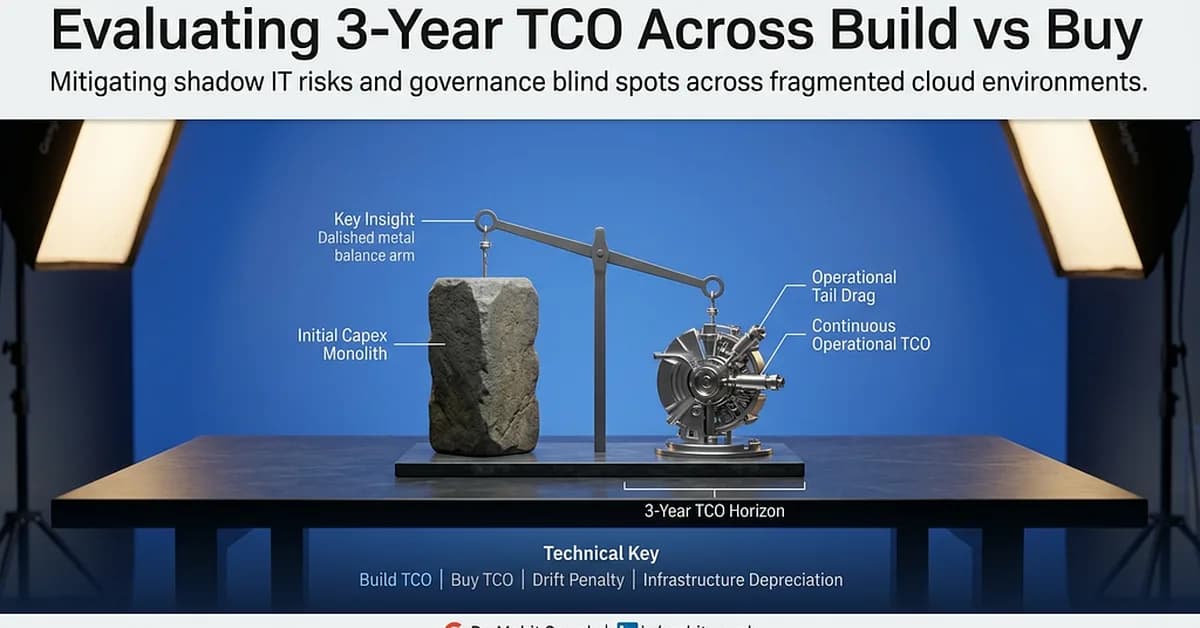 Evaluating 3-Year TCO Across Build vs Buy