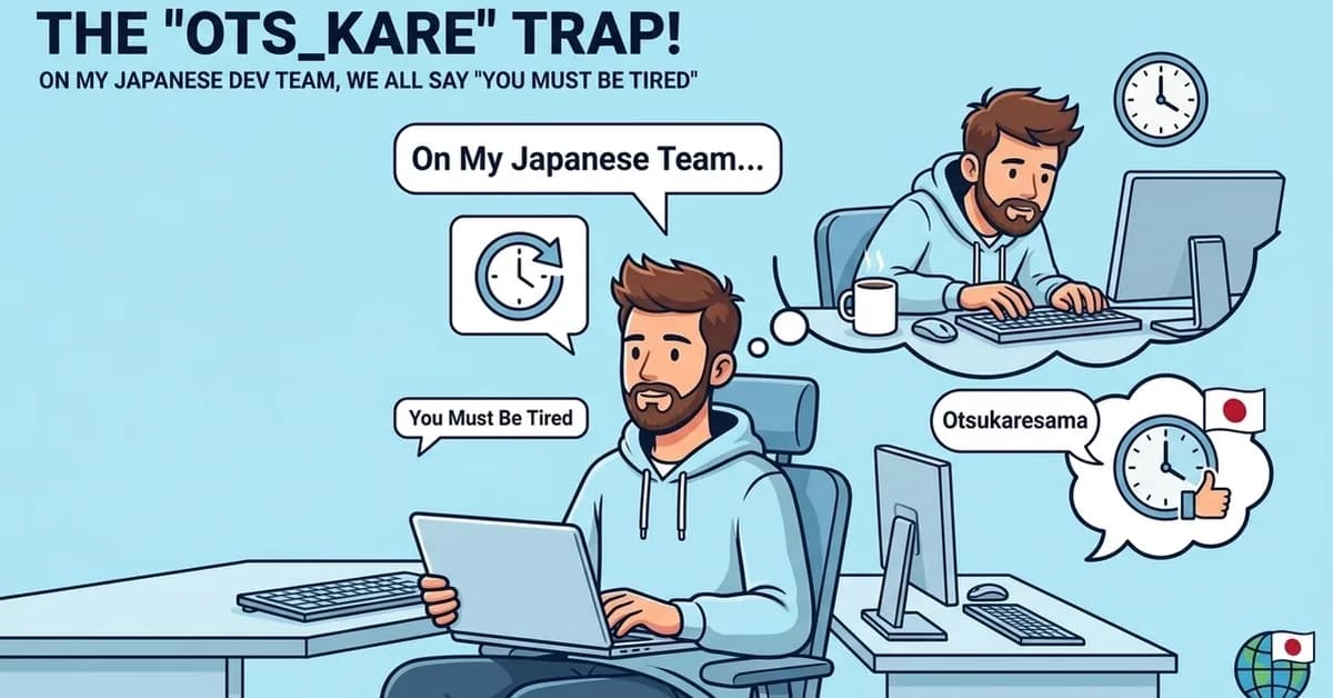 On My Japanese Team, We Greet Each Other by Saying "You Must Be Tired"