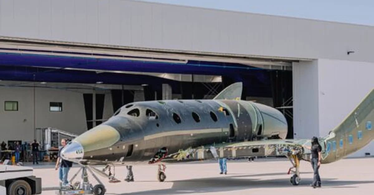 Virgin Galactic reveals new ship, but it's running out of time and cash