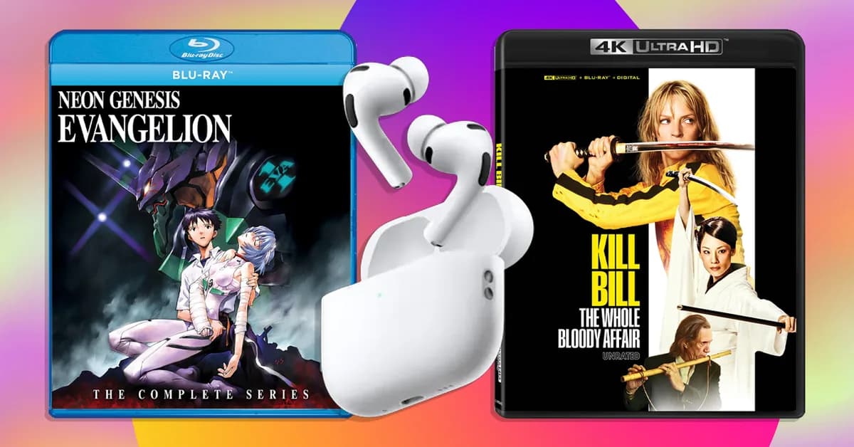 The Best Deals Today: AirPods Pro 3, Kill Bill: The Whole Bloody Affair 4K, Evangelion Blu-ray, and More