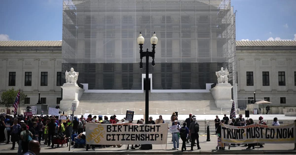 Supreme Court appears likely to side against Trump on birthright citizenship