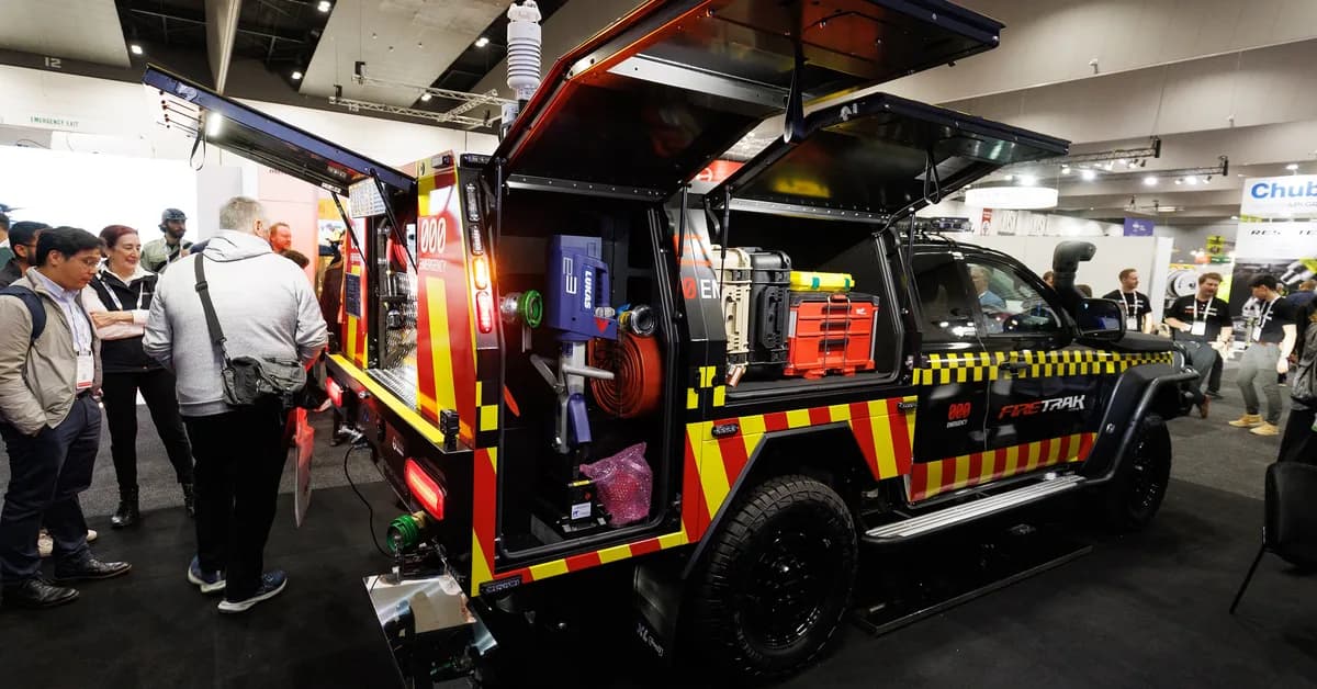 Ford Ranger Super Duty firefighting vehicle revealed