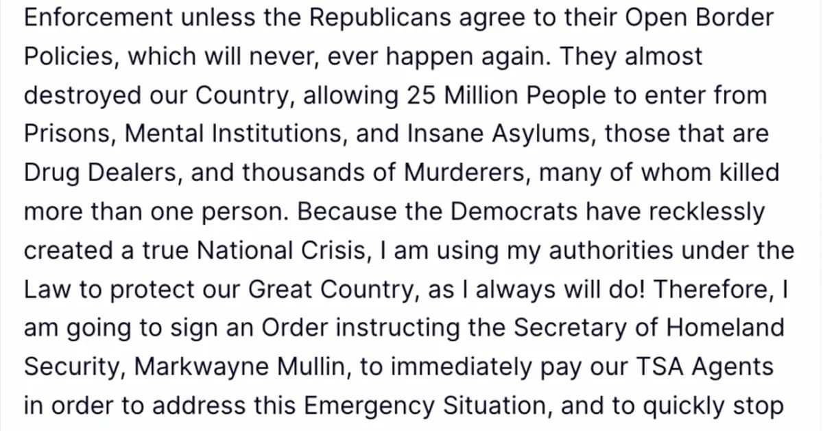 Dems Scold Trump For Not Stealing Money Sooner