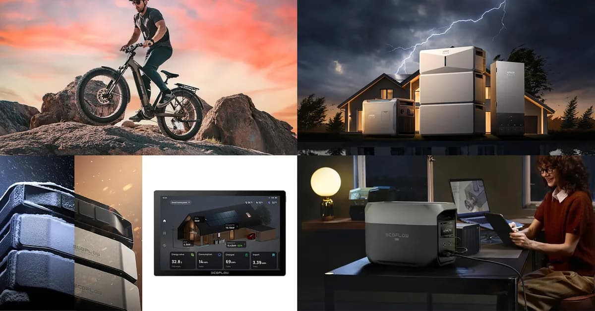 Aventon Memorial Day e-bike sale lows + $206 bundles from $1,199, Anker SOLIX E10 exclusive lows, EcoFlow power stations, more
