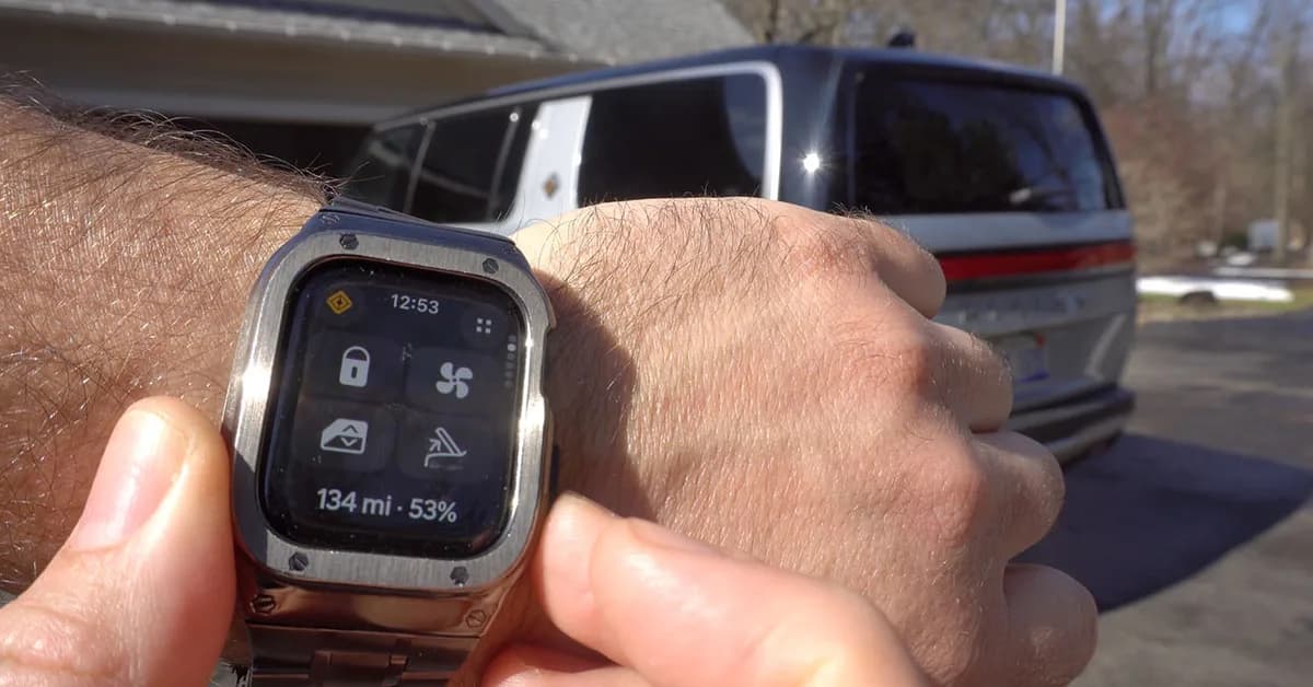 Rivian's new Apple Watch companion app makes vehicle access easier than ever [Video]