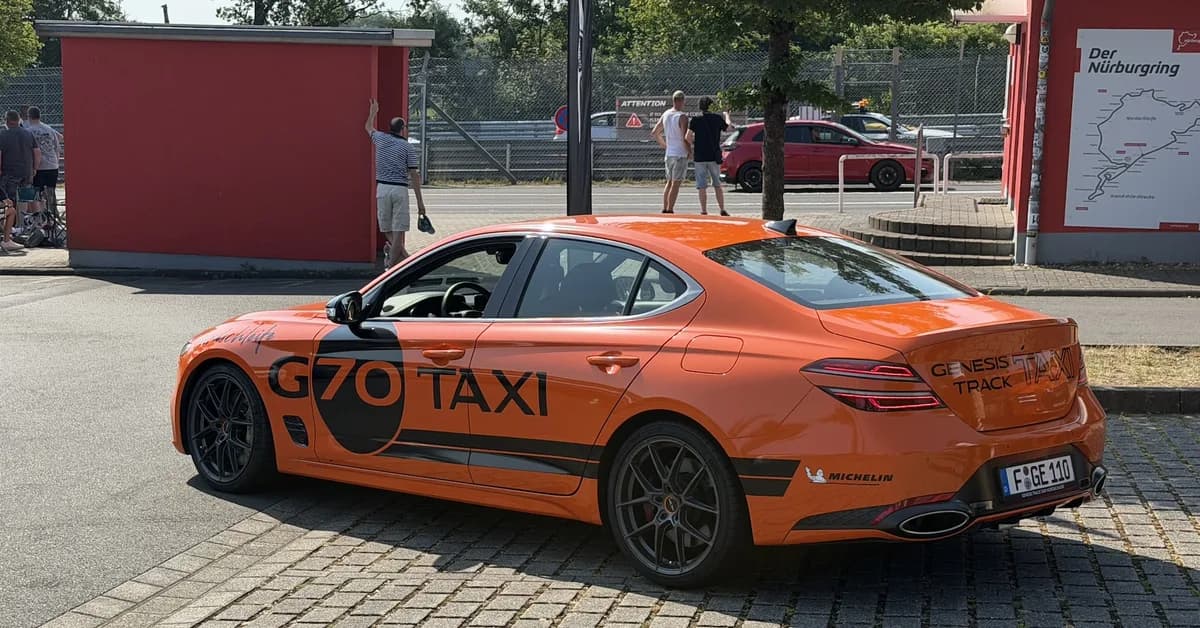 The Genesis G70 Is as at Home on the Nurburgring as Any Other Sports Sedan