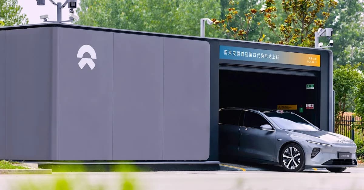 Chinese car brand Nio performs 165,898 battery swaps ' IN A SINGLE DAY