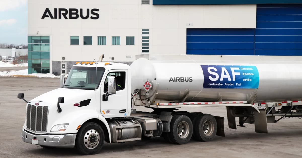 Airbus puts a price on Canadian jet fuel security