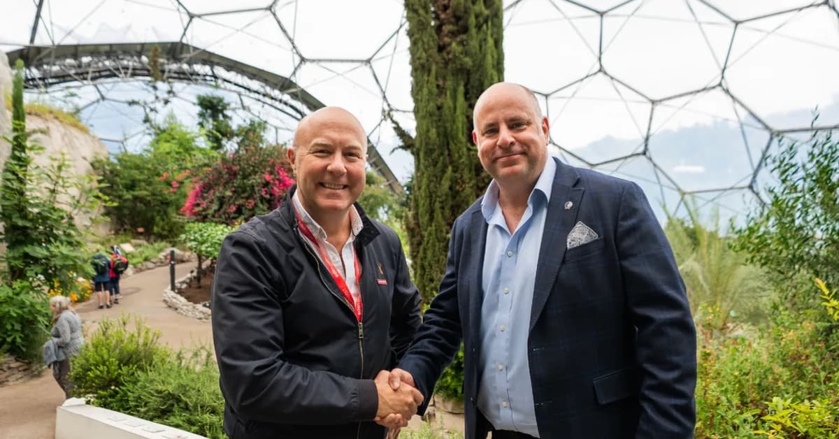 Hypnos and Eden Project extend sustainability partnership