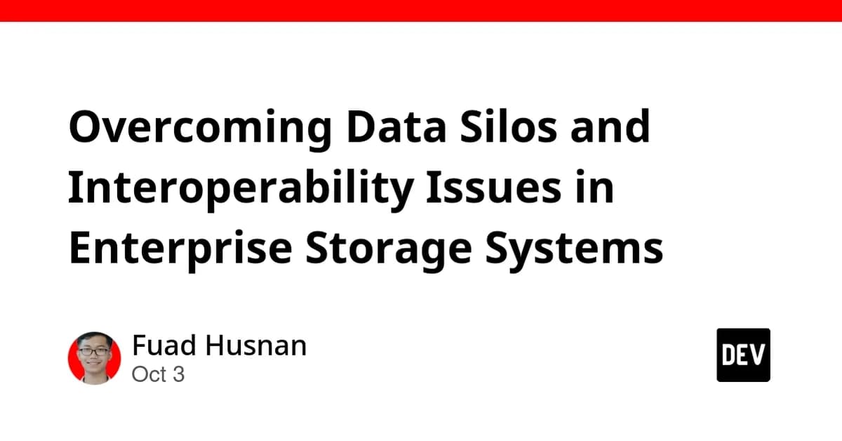 Overcoming Data Silos and Interoperability Issues in Enterprise Storage Systems