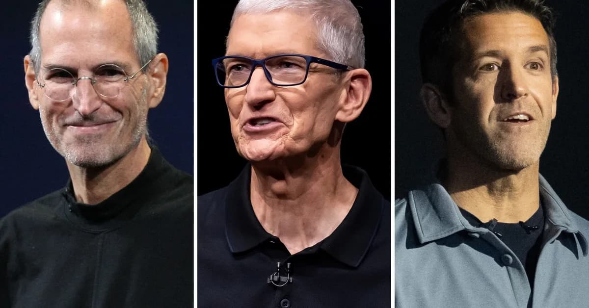 Steve Jobs gave Tim Cook advice that guided him as Apple CEO. Now it's Cook's turn to pay it forward.