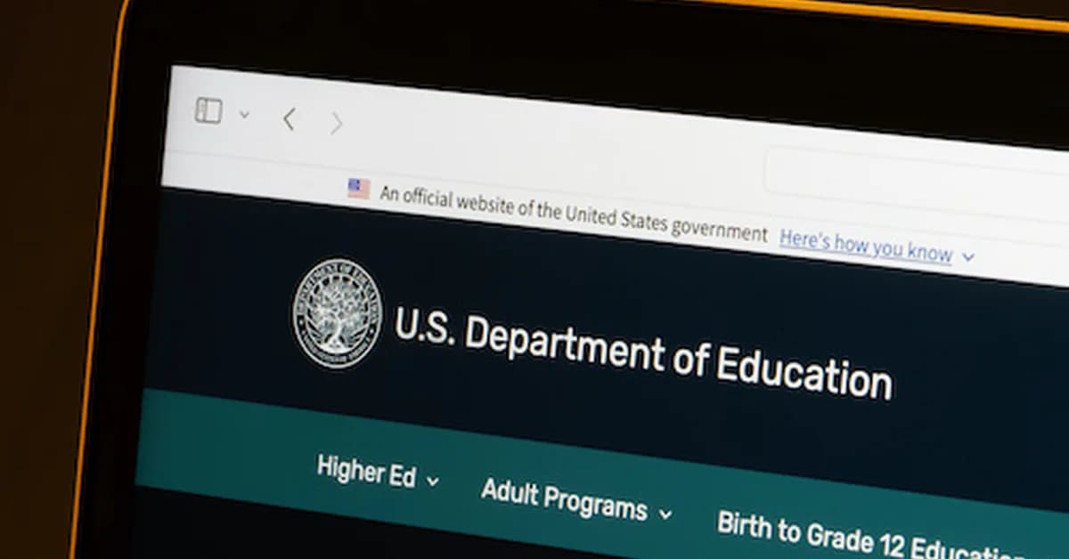 What happens after the U.S. Department of Education is dissolved?