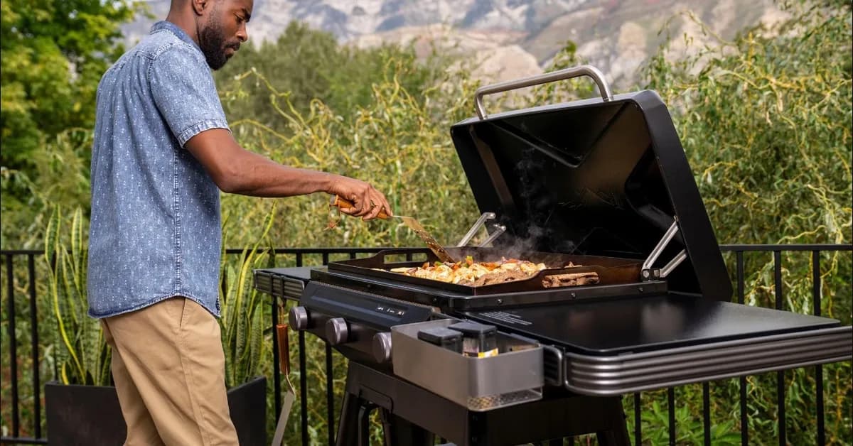 Traeger debuts the Irontop, a more affordable gas-powered griddle