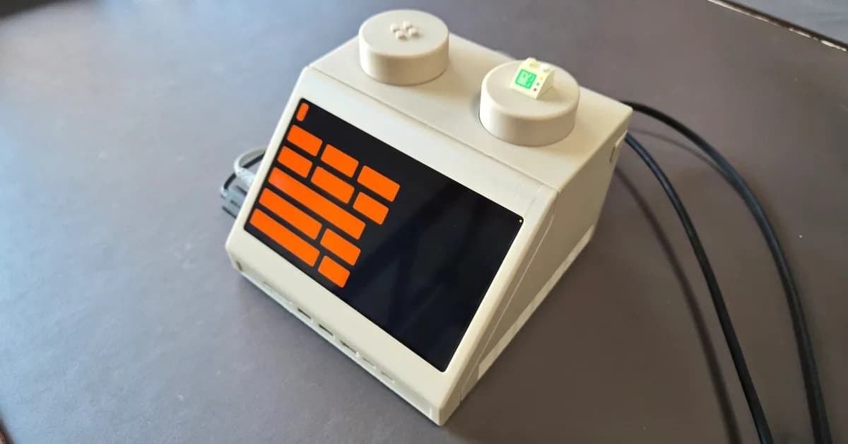 What if your real computer was a super-sized Lego computer brick?