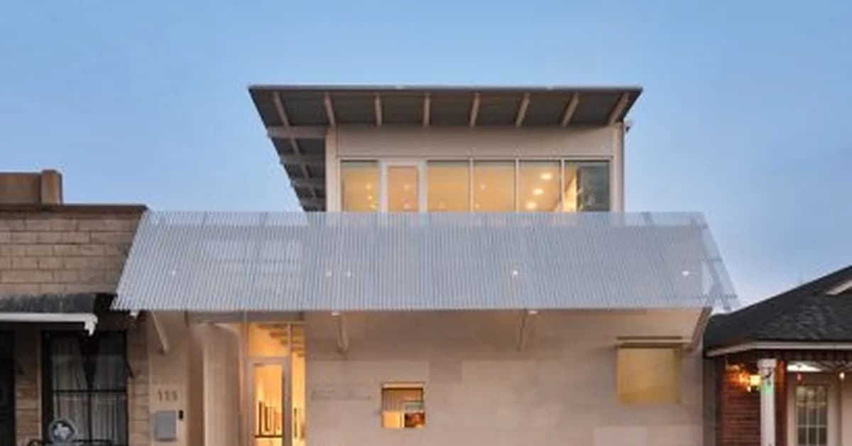 Lake Flato uses "refined material palette" for infill art gallery in Texas