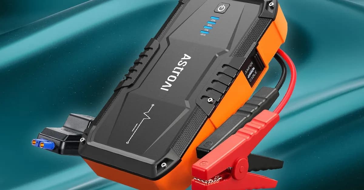 The Popular AstroAI S8 Cordless Car Jump Starter Drops Below $20 Ahead of Mother's Day