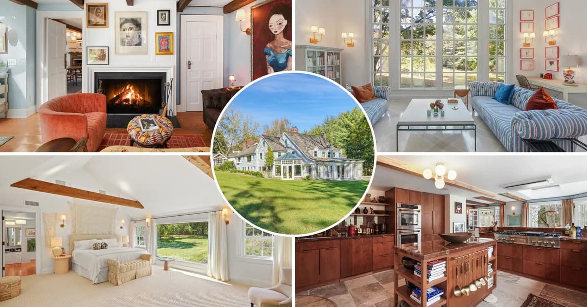 Drew Barrymore Lists 280-Year-Old Westchester Estate for $5 Million-Just 2 Years After Buying It