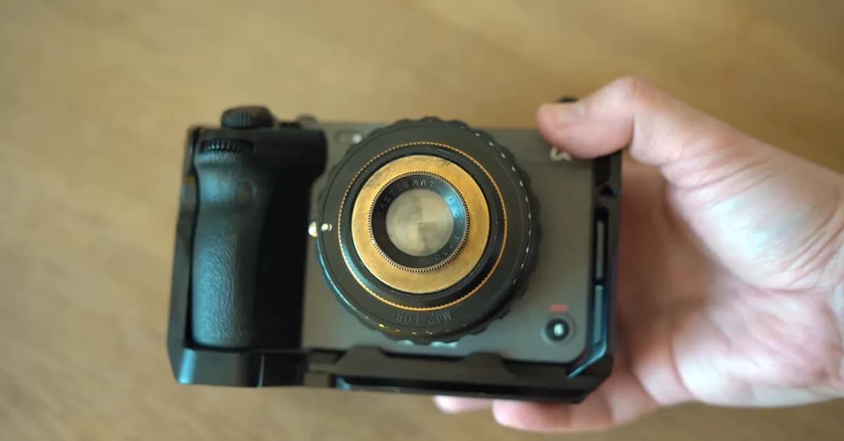 Adapting a 100-Year-Old Lens To A Modern Camera