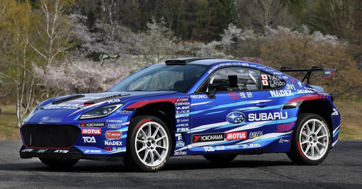 Subaru Is Going Rallying Once Again, but Not With the Car You'd Expect