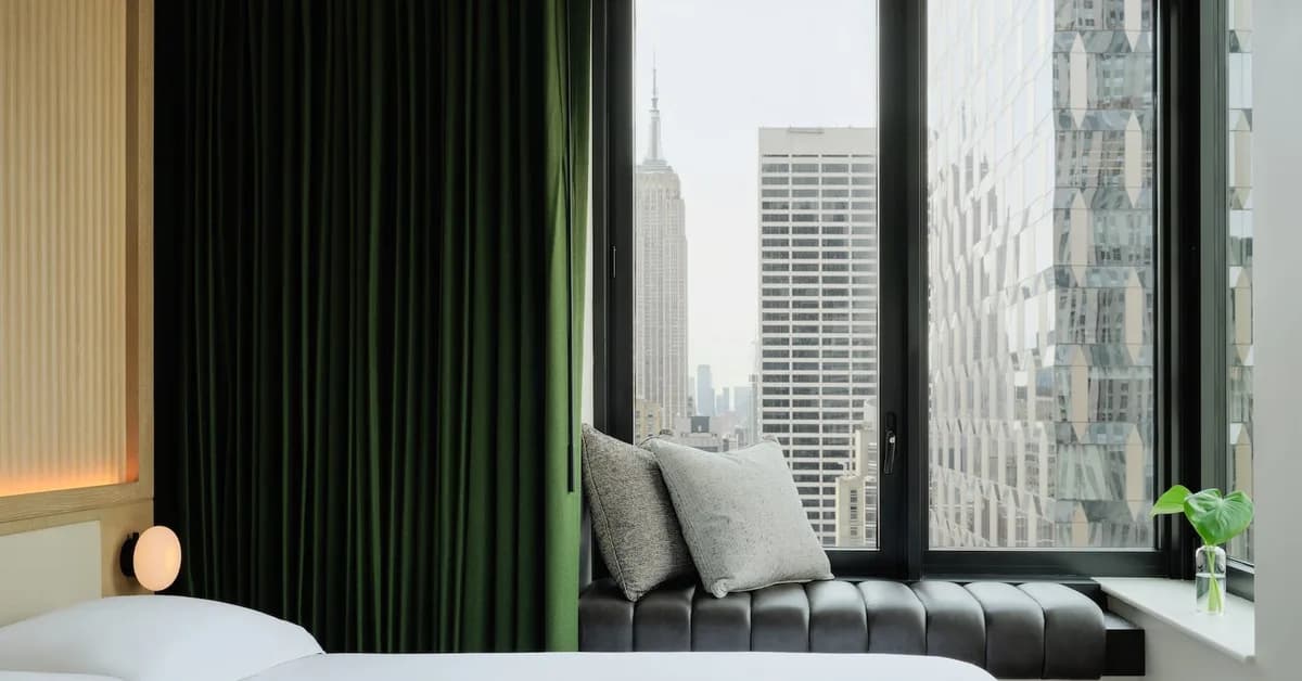 Exclusive: A new Kimpton just opened at New York's famed Rockefeller Center - and you can't beat its city views