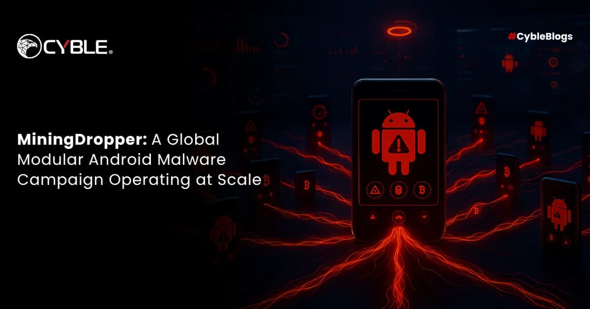MiningDropper - A Global Modular Android Malware Campaign Operating at Scale