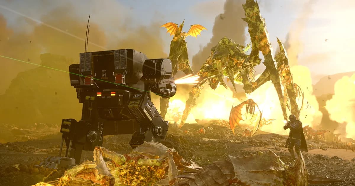 Helldivers 2 Machinery of Oppression Update 6.2.2 Makes Big Balance Changes, Adds Two New Biomes