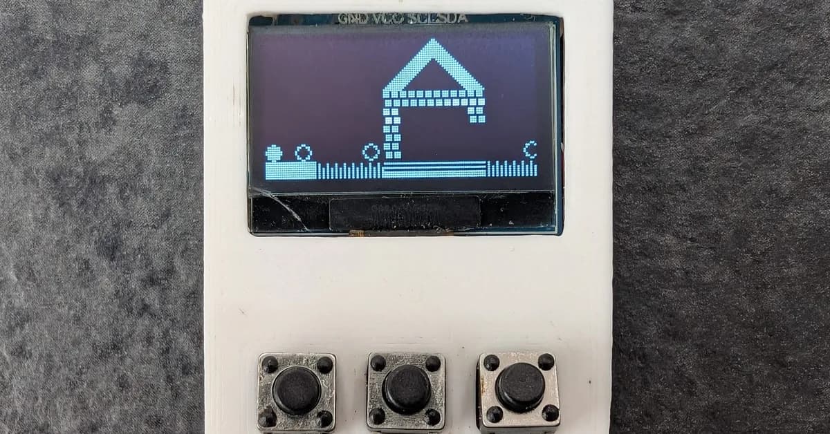 Rust Helps Make A $1 Handheld Console
