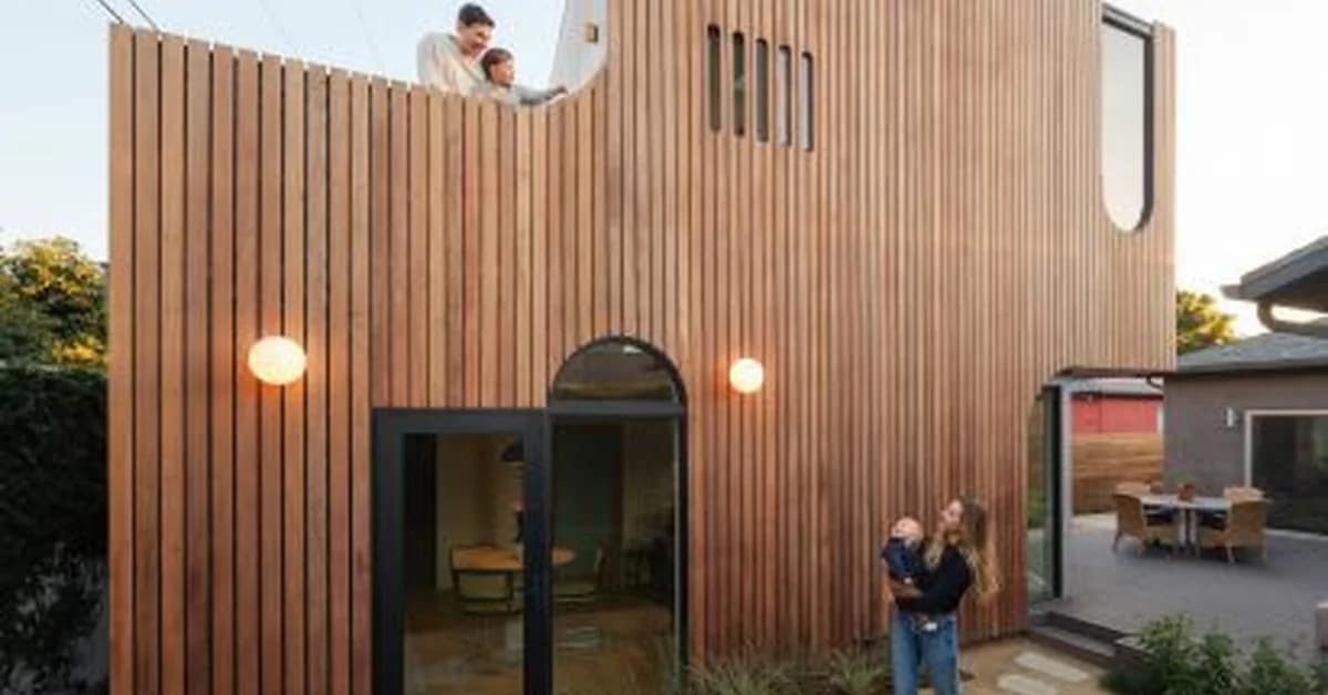 Byben completes Los Angeles house with sculptural Offset ADU