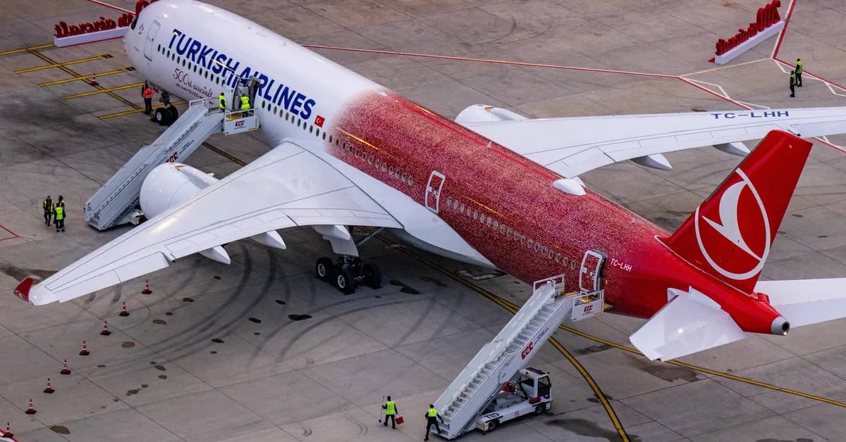 How airlines turn their planes into flying billboards: from painted Pokémon to a mural of 100,000 faces