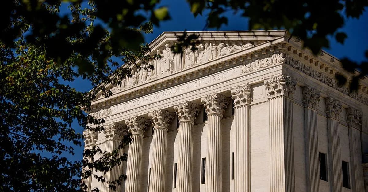 States challenging executive order on mail-in voting ask justices to leave in place limits on its implementation