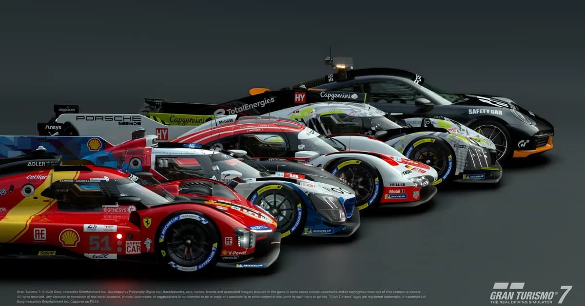 GT7's New Update Celebrates Le Mans With Four Long-Awaited Hypercars