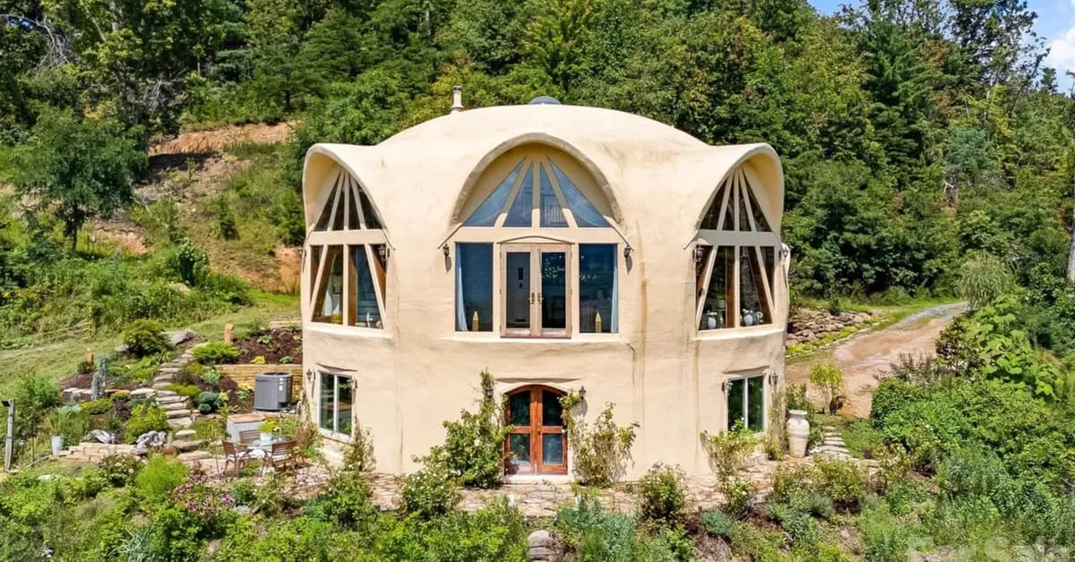 Dome Home 'Perched Above the Clouds' in North Carolina Lists for $3.5 Million-Complete With 2 Guest Cottages and 28 Acres