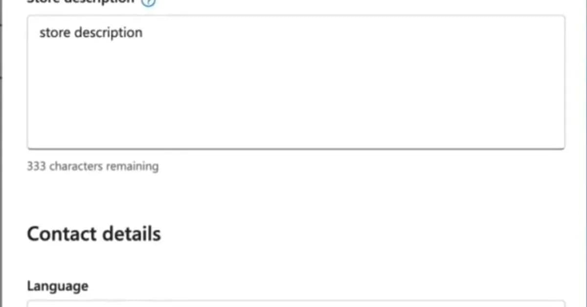 Microsoft lets merchants update store names and domains in Merchant Center