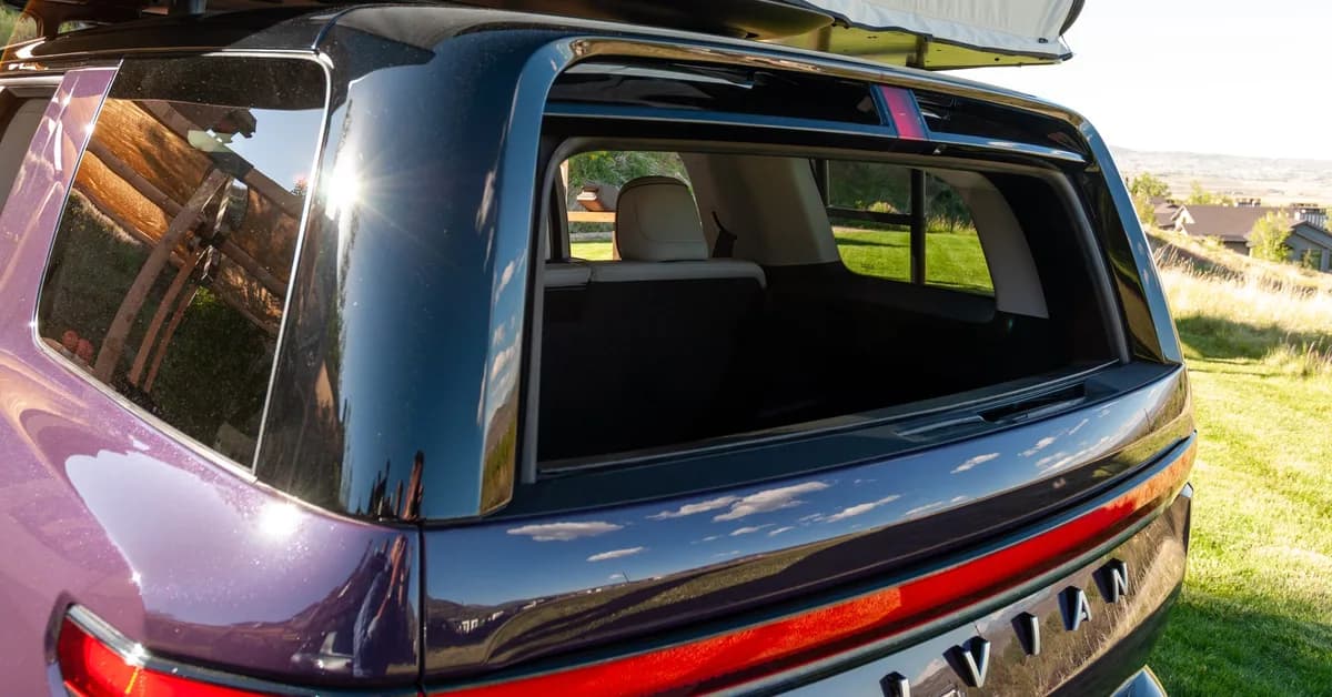 The Rivian R2 Needed a Rear Wiper That Didn't Exist. So Rivian Invented One