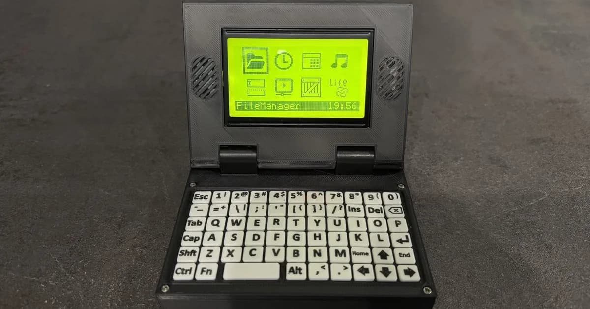 AVR Laptop Pushes the Limits of 8-Bit