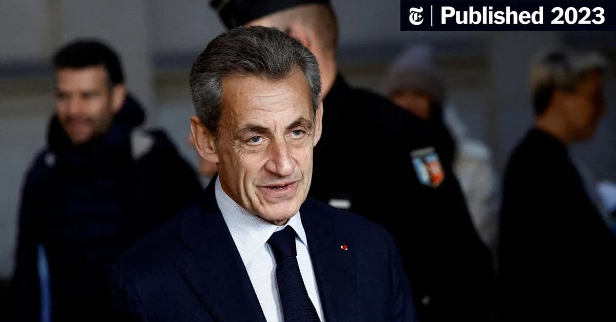 France's Sarkozy says 'innocent' at trial over Libya funding