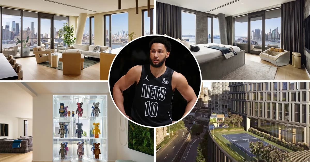 EXCLUSIVE: NBA Star Ben Simmons Makes Second Attempt To Offload $15 Million Dumbo Condo-a Year After Leaving Brooklyn Nets