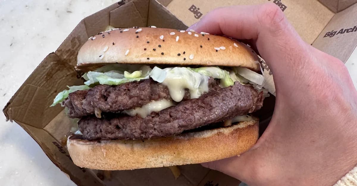 McDonald's CEO's small bite of the new 'Big Arch' shows the risk of going direct to the public. I say keep at it, Chris!
