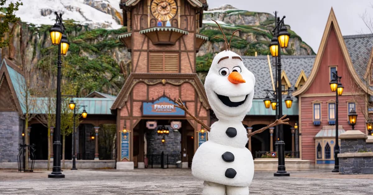 How Frozen Jumped From the Big Screen To Disney Parks Around the Globe, Including World of Frozen at Disneyland Paris' Disney Adventure World