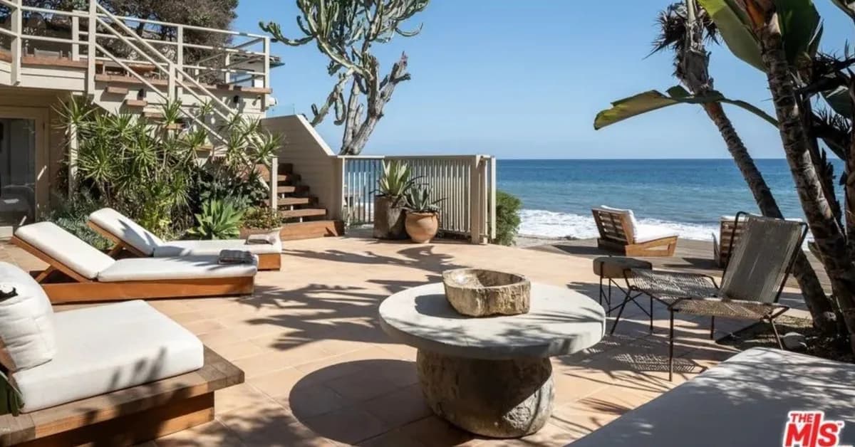 Inside 'The Cactus House': A $17 Million Restored Malibu Sanctuary on a Secret Beach