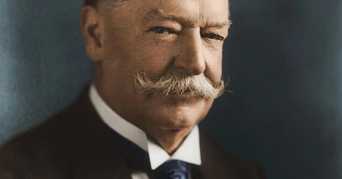 How William Howard Taft transformed from a portly president to a svelte chief justice