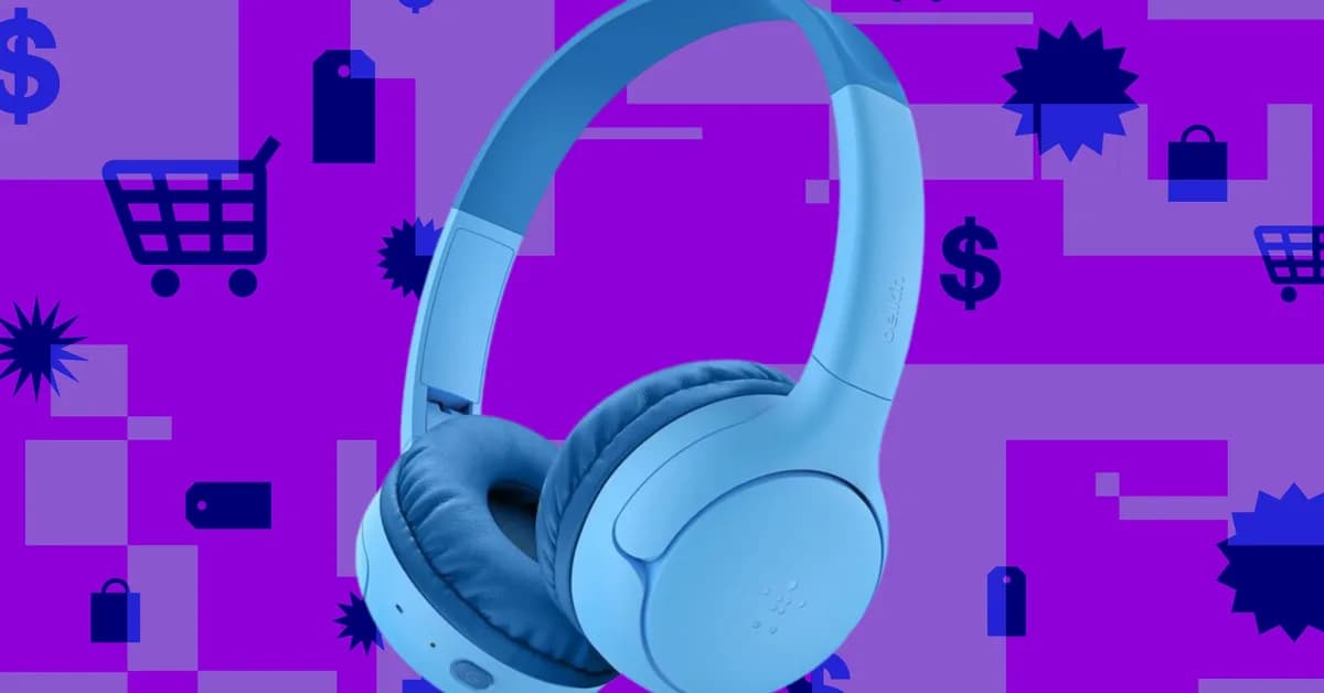 Belkin's kid-friendly wireless headphones are 25 percent off