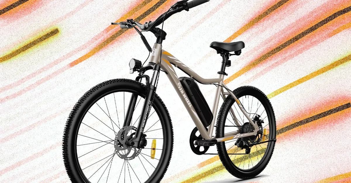The Popular 5th Wheel 36V 500W Adult Electric Bike Drops to Just $260 Ahead of Mother's Day