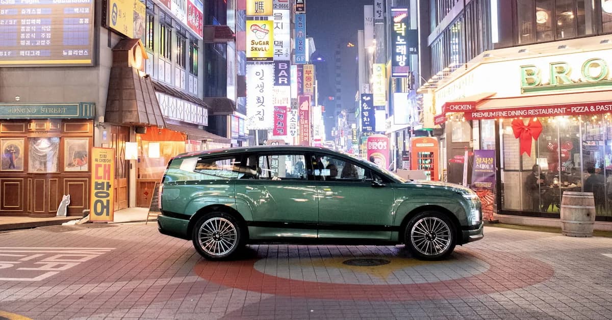 Hyundai's three-row EV is a hit in Korea