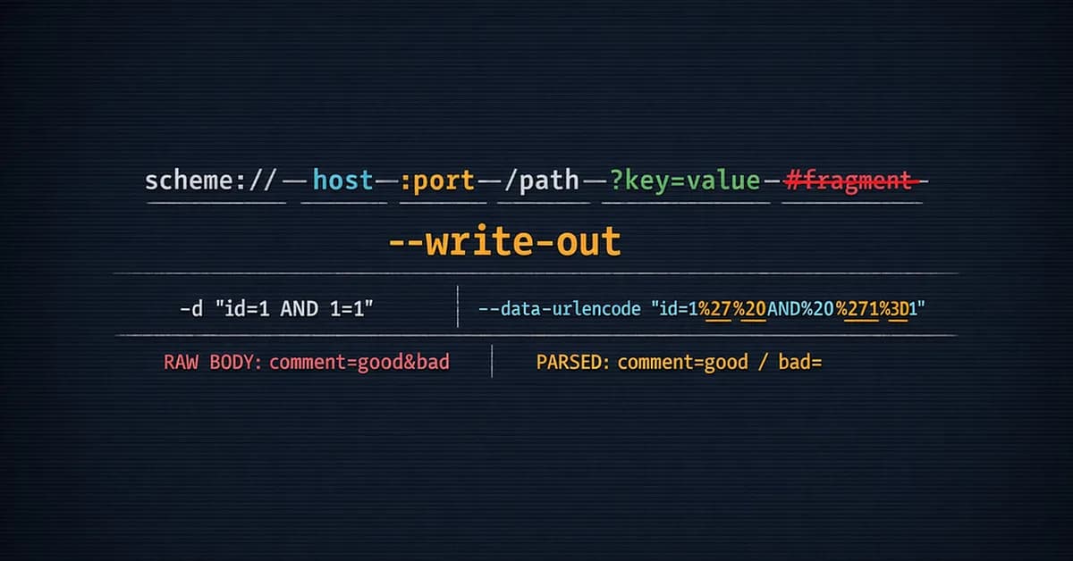 URL Anatomy & Encoding: Why Your Payloads Break