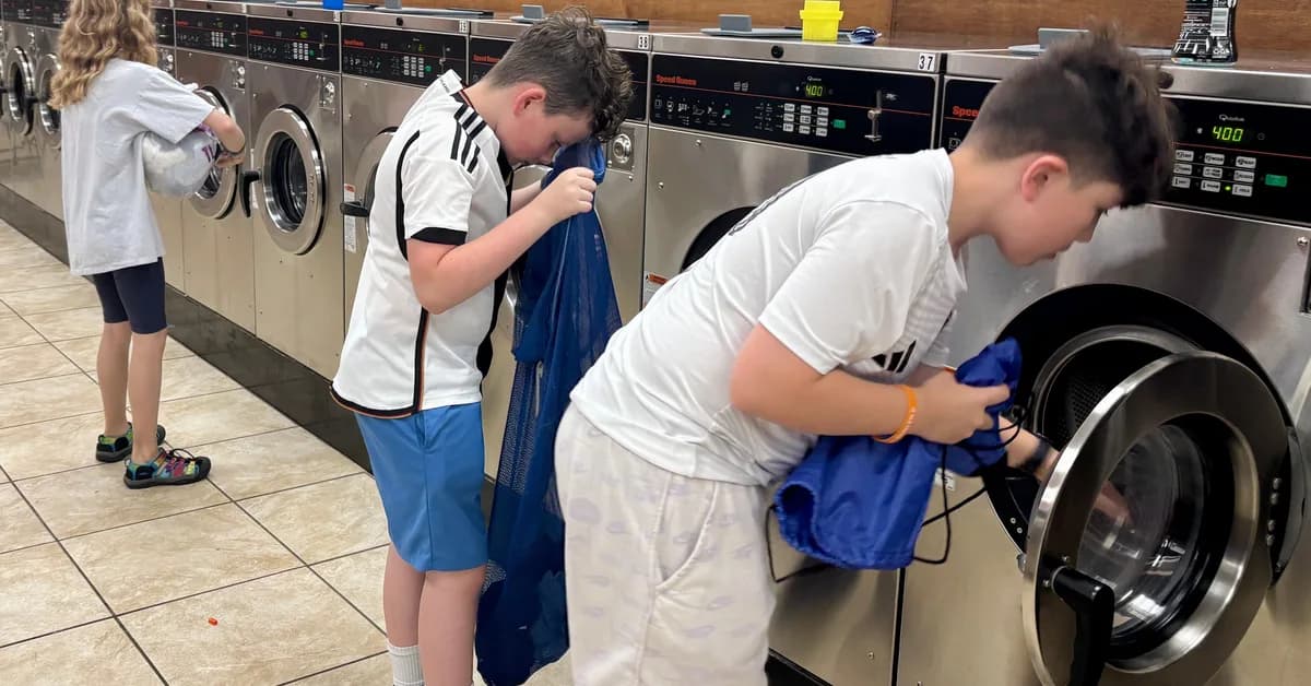 I ran a life skills camp for middle school kids. They learned to do laundry, cook dinner, and navigate Chicago without phones.