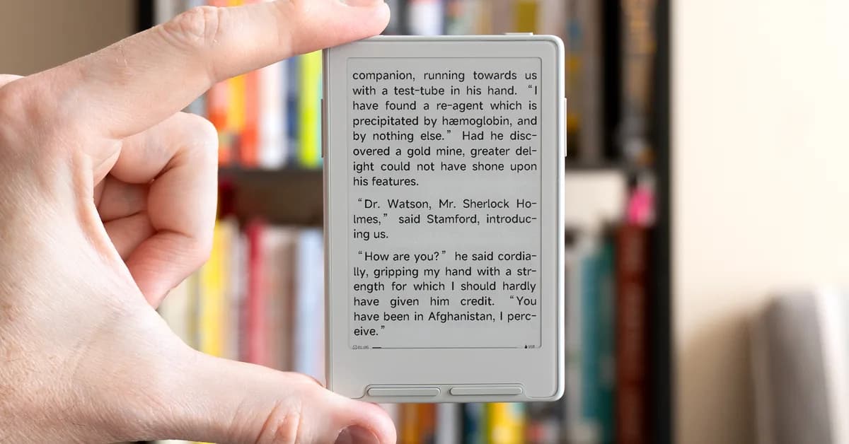 Some of Xteink's credit card-sized e-readers are losing their best feature