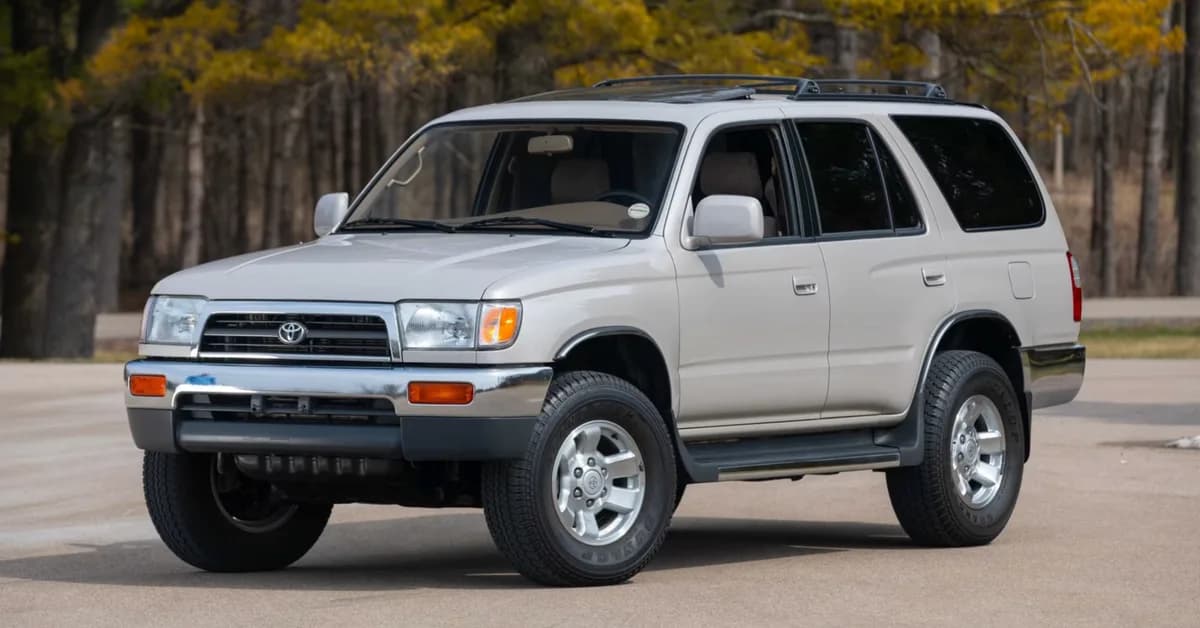 Unassuming 1996 Toyota 4Runner Commands $52,800 at Mecum. Is This a Sign?